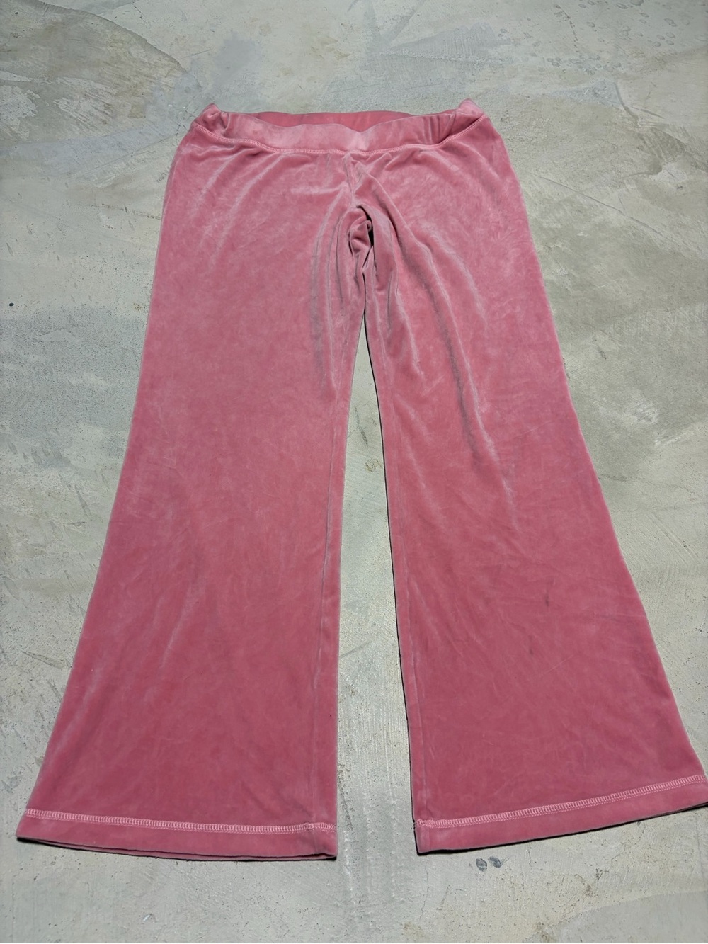 Juicy couture Pink Velour Pants large